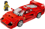 LEGO Speed Champions Superdeportivo Ferrari F40, set de juego con coche de juguete para construir y conductor con una minifigura, set de construcción de colección para niños, regalo para niños y niñas 76934 Juegos de construcción Besuche den LEGO-Store