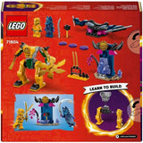 LEGO NINJAGO Robot de batalla de Arin, juguete ninja para niños a partir de 4 años Con figuras Incl. Arin con mini katana, figuras de acción y mechs, pequeño regalo para niños y niñas 71804 Juegos de construcción Besuche den LEGO-Store