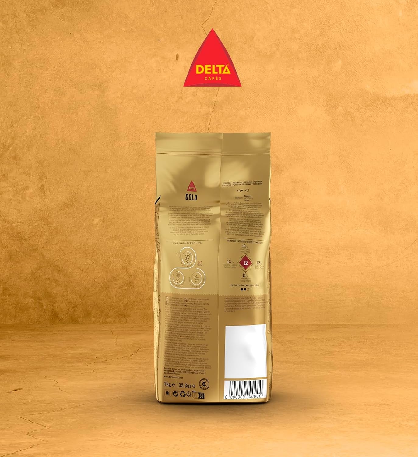 Café en grano Delta GOLD (1kg)