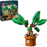 LEGO Harry Potter Planta de poción mágica: mandrágora, juguete de planta en maceta, regalo mágico para niñas, niños y todos los fanáticos, juego imaginativo para niños, decoración del hogar 76433 Juegos de construcción Besuche den LEGO-Store Default title