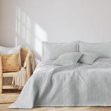 Ameliahome Colcha 170X210 Cm Colcha De Doble Cara Acolchado Ultrasónico Poliéster Ophelia Camas Y Mantas Verde Oscuro Besuche den AmeliaHome-Store Ophelia Plata 170X210 Cm