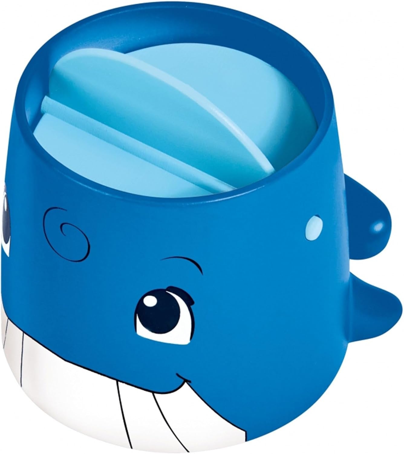 Simba 104010183 - Cubo ABC con vaso apilable, cubo y vaso de colores con chorro y noria, 3 piezas, 23cm, a partir de 12 meses Juguetes Bebé Naty Shop
