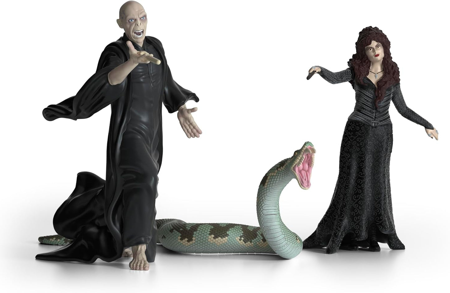 Schleich 42684 Lord Voldemort, Nagini y Bellatrix Lestrange, A partir de 6 años, HARRY POTTER - muñeco de juego, 21 X 16 X 18 cm Figuras de acción Naty Shop Título predeterminado