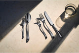 Juego de cubiertos WMF Sitello para 6 personas, Cromargan, juego de cubiertos 30 piezas, cuchillos monobloque Cocina Naty Shop