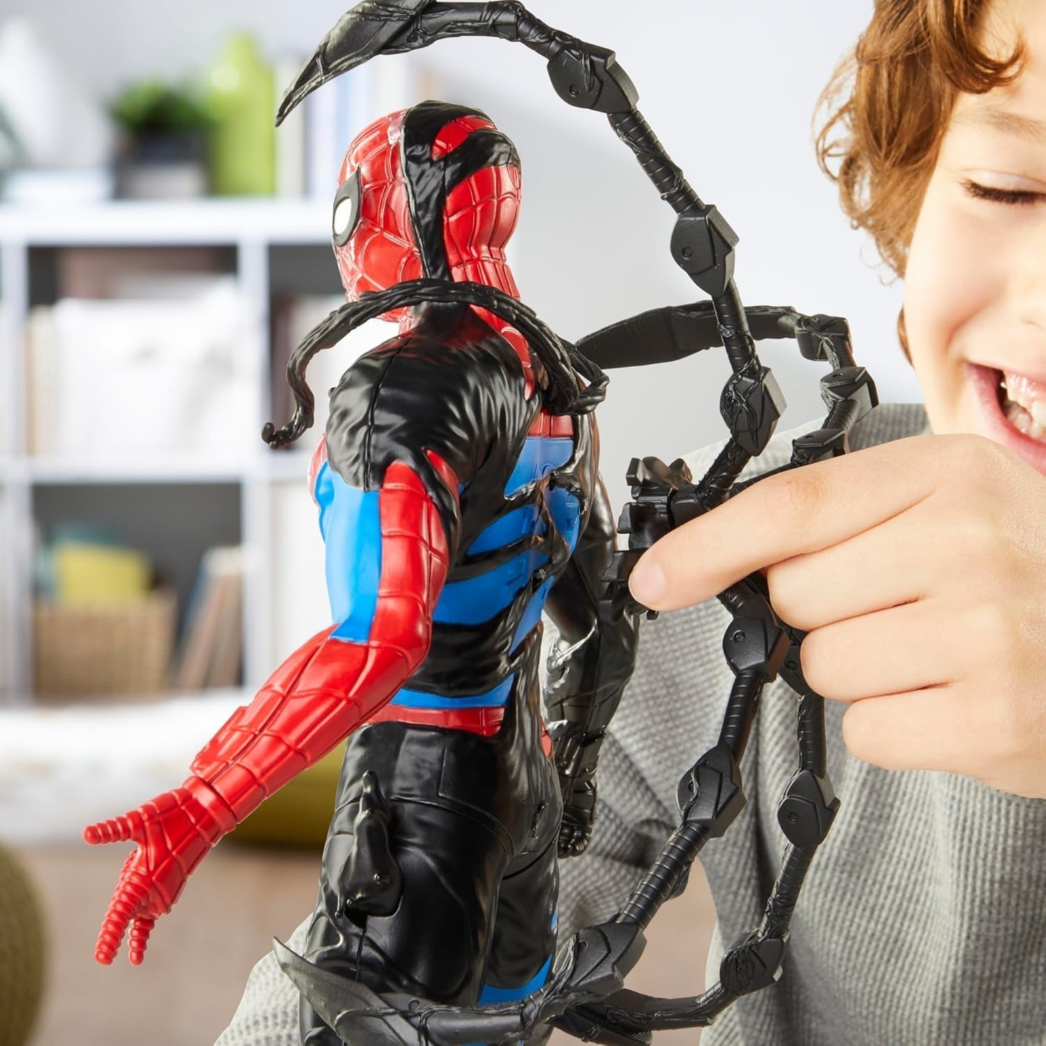 Figura de acción Marvel Spider-Man Venomversus Spider-Man Color Changer con accesorios Figuras de acción Naty Shop