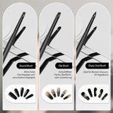 Nagel Pinsel 8 Stück Pinsel para Gel Nägel, Nageldesign Gel Pinsel Dotting Painting Line Pen para Nagelack Gel Acryl Nagel Pinsel Nailart Kit Acryl Pinsel Fineliner Nägel Selber Machen