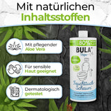 Botella de recambio BULA® Popo (750 ml) ¡SOLO PARA RELLENAR nuestras botellas de 150 ml y 50 ml! | ¡Reemplaza hasta 1000 toallitas! | Con ingredientes de origen natural