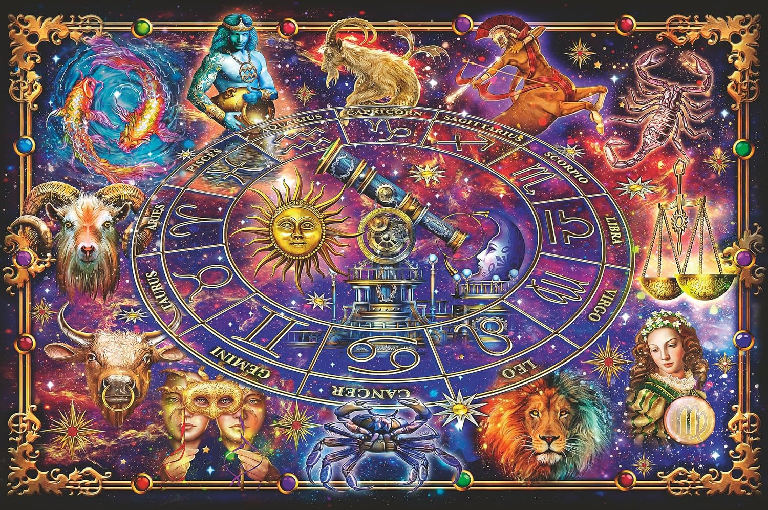 Ravensburger Puzzle 16718 - Signos del Zodiaco - Puzzle de 3000 piezas para adultos y niños a partir de 14 años Puzzle Naty Shop Título predeterminado