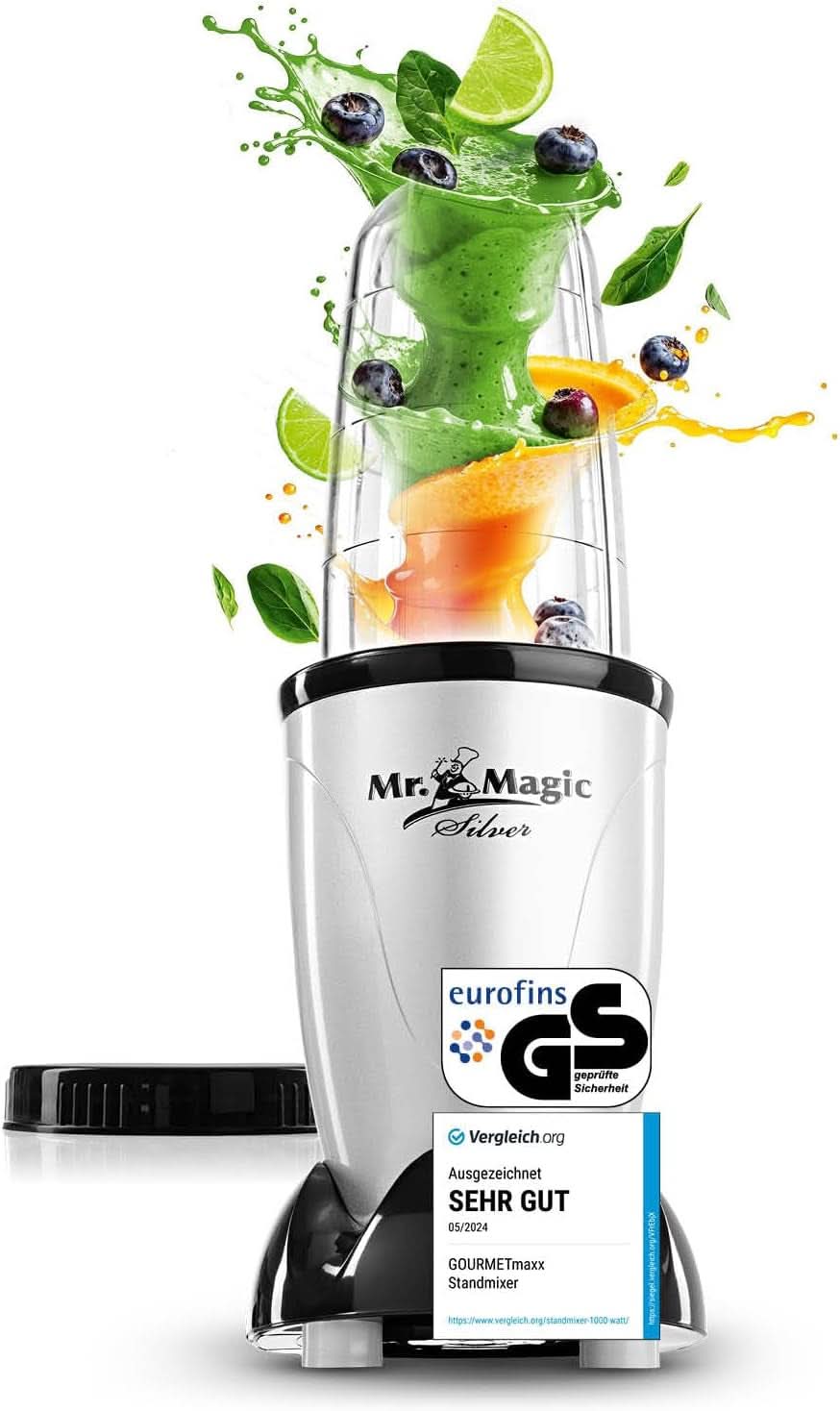 Batidora, Batidora Gourmetmaxx Mr Magic con paquete de accesorios Xxl Naty Shop