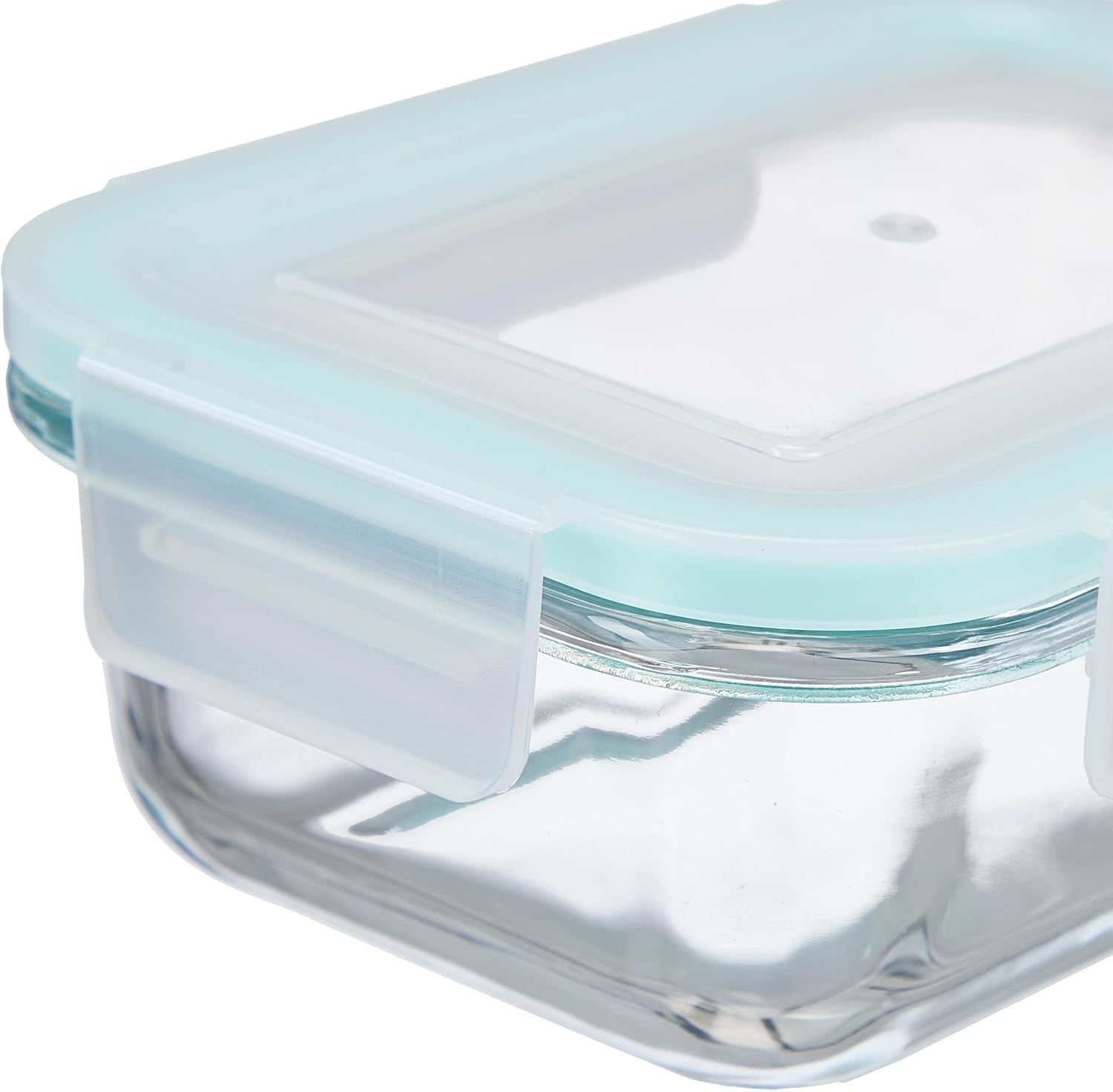 Relaxdays Recipientes de Vidrio con Tapa, Set de 6, 370ml, Recipientes para Conservar Alimentos, Tapa de Plástico, Herméticos, Tarro de Vidrio, Cajas Transparentes para Conservar Alimentos Naty Shop