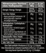 frankonia CHOCOLAT POWER MOTION sin azúcares añadidos - Chocolate blanco crujiente con alto contenido en proteínas y bajo en carbohidratos, 90 g