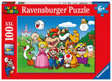 Puzzle para niños 100 piezas XXL - Nintendo Super Mario Fun Puzzle Naty Shop Single Single