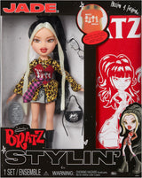 Bratz Stylin' Jade muñeca estilo camiseta de moda incluye accesorios lindo juguete para niña