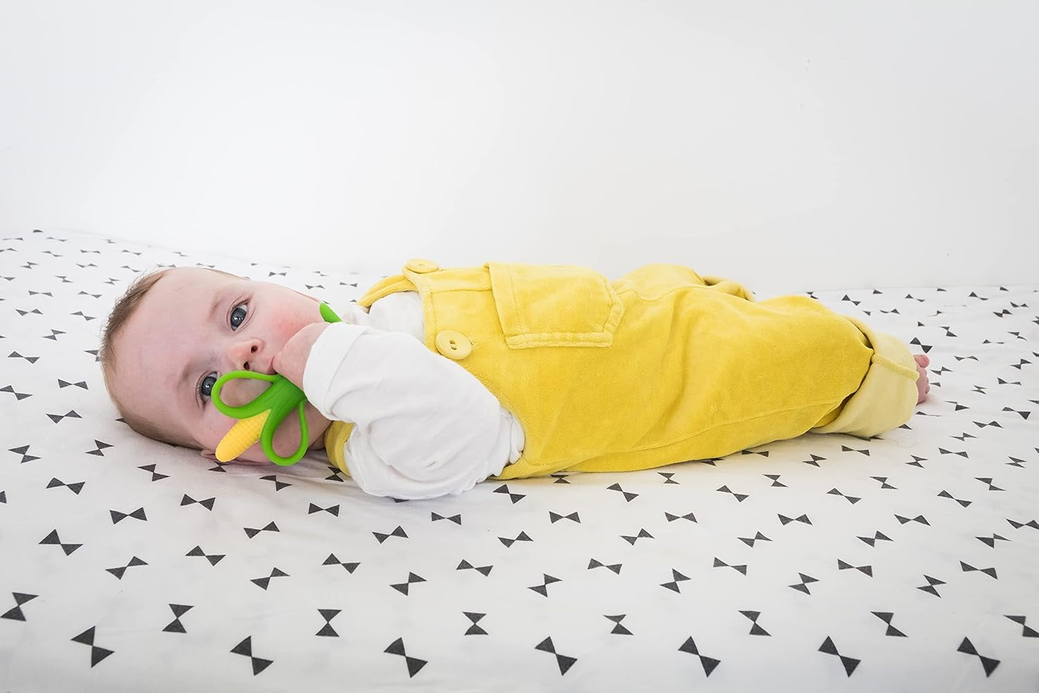 Nuby - Ayuda para la dentición de mazorca de maíz - 3M+, multicolor