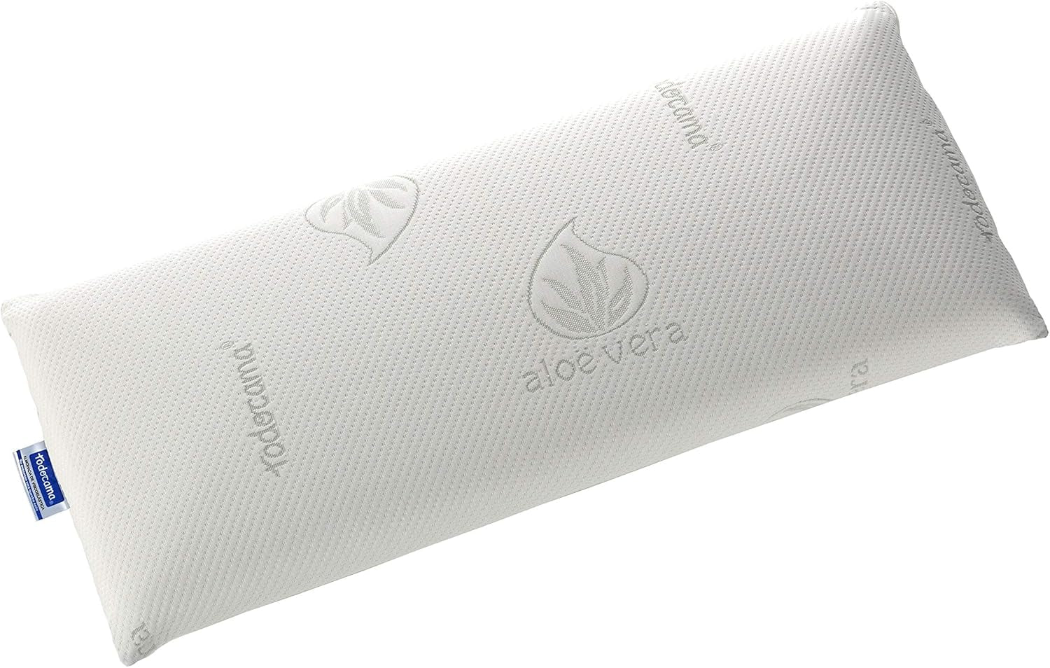 Todocama - Almohada viscoelástica, aloe vera, 2 piezas, 70 cm, blanca Naty Shop almohadas estándar 80 cm