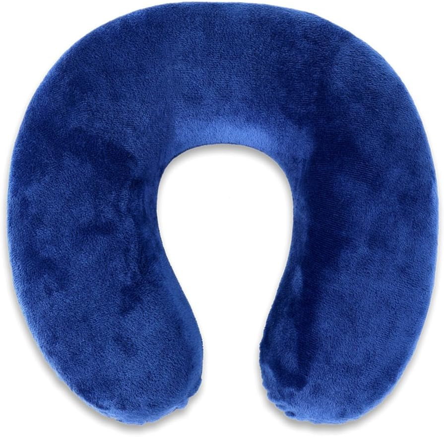 Almohada de cuello Rocco eK, 4 colores disponibles, almohada de viaje, almohada de soporte para el cuello, almohada ortopédica de soporte para el cuello, espuma viscoelástica