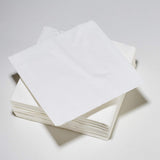 Le Napage 50 servilletas de tela 25 X 25 cm, 3 capas, FSC blanco