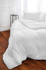 Toison D'Or Edredón Natural Silkydor, 380 algodón satinado, 240 X 280 cm, blanco Naty Shop Edredones y colchas Queen White (estándar del Reino Unido)