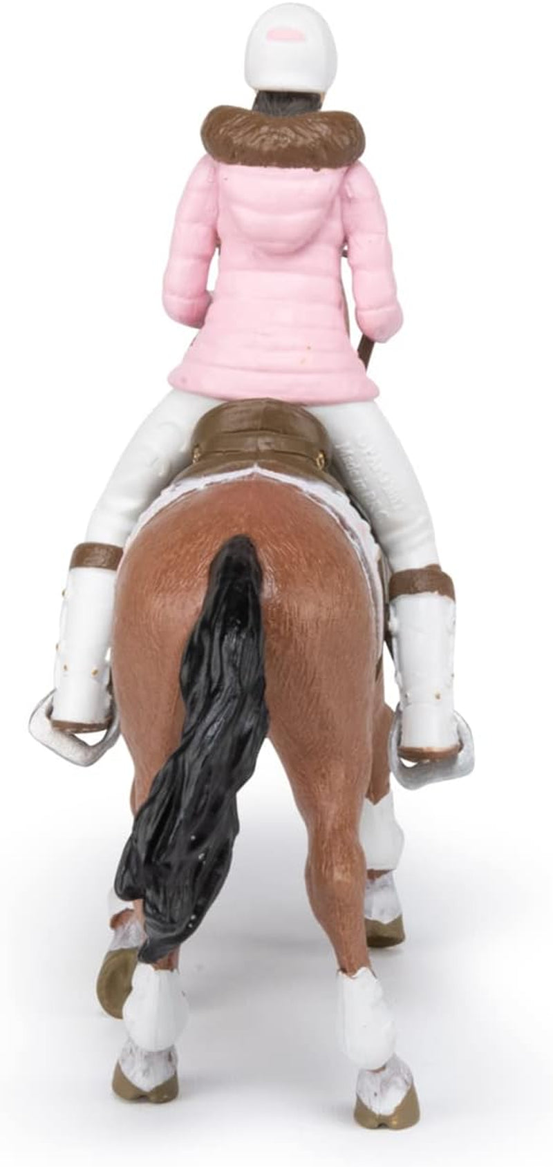 PAPO - Figura Caballo - Rider Fashion Winter, pasión por la equitación, juguete para niños a partir de 3 años. Figuras de acción de Naty Shop.