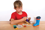 Macetas de cerámica para niños 'Wellies' de Baker Ross (paquete de 2)