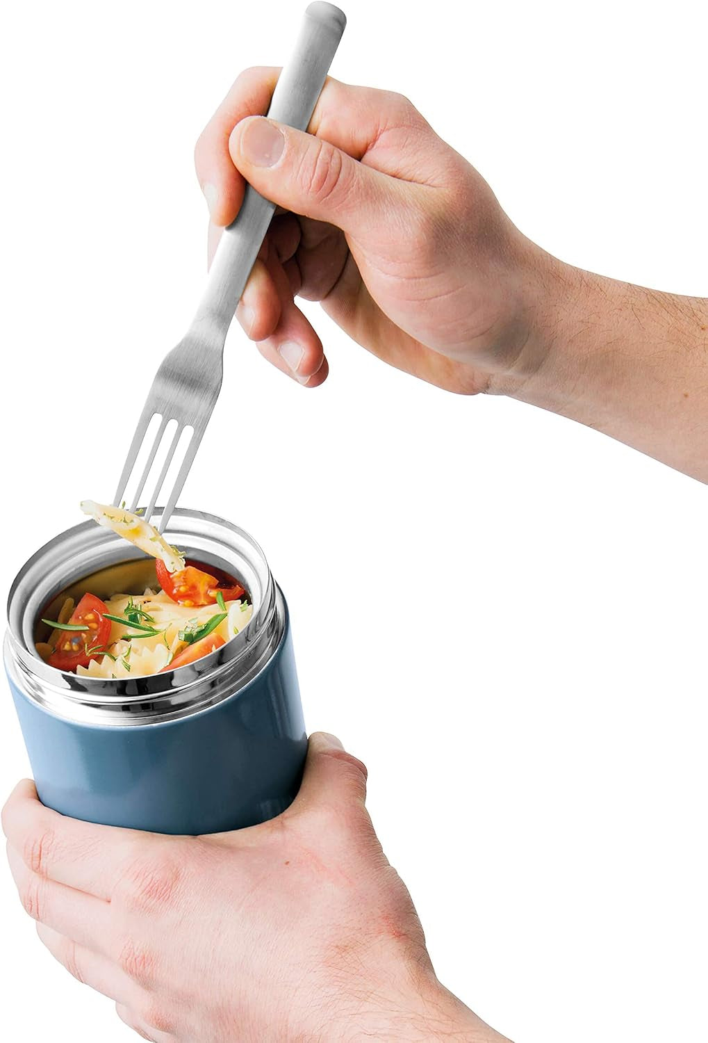 BergHoff recipiente isotérmico para alimentos 0,75 l (recipiente térmico, mantiene la comida + bebida calientes o frías hasta 6 horas, fabricado en acero inoxidable, recipiente para conservar el calor, apto para lavavajillas) 3950134 Cajas para conservar alimentos Naty Shop