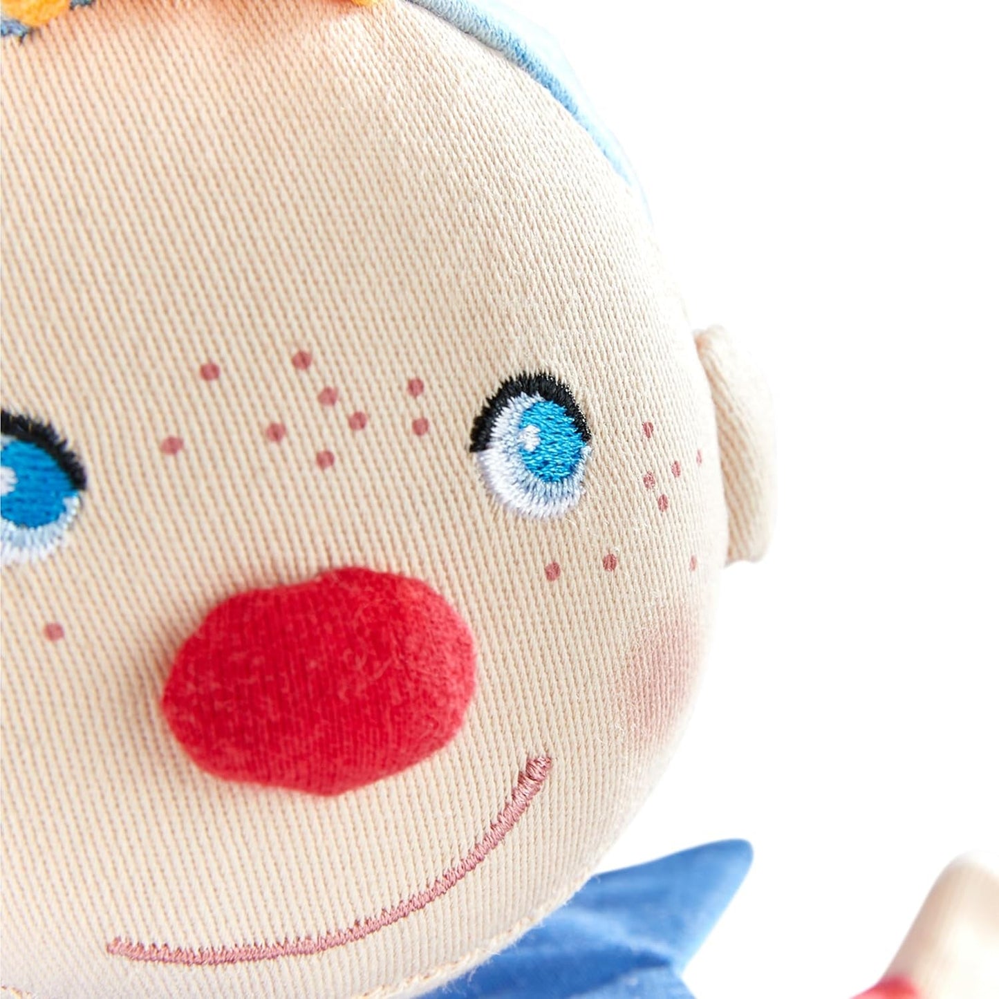 Marioneta de mano HABA Kasper – A partir de 18 meses, Lavable a 30°C, Ideal para juegos de títeres y de rol, teatro de marionetas – 2011866001