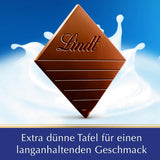 Lindt EXCELLENCE Chocolate con leche extra cremoso | Barra 100g | Chocolate con leche fino y premium con un sabor cremoso y lácteo | Aroma intenso y persistente | regalo de chocolate