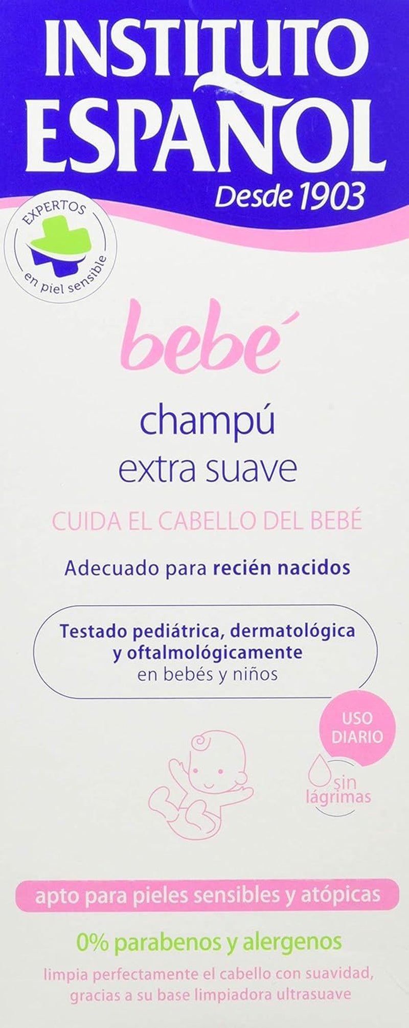 Champu Línea Bebé Extra Suave - 300 Ml. Niños - Baño y Cuidado de la Piel Naty Shop