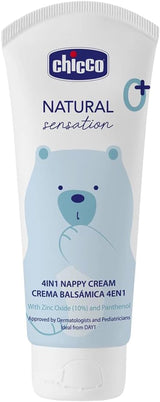 CHICCO NATURAL SENSATION - SET 2: 1 CHAMPÚ Y BAÑO - NO RESECANTE 200 ML, 1 CREMA CAMBIADORA 4 EN 1 100 ML Infantil - Baño y Cuidado Naty Shop