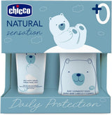 CHICCO NATURAL SENSATION - SET 2: 1 CHAMPÚ Y BAÑO - NO RESECANTE 200 ML, 1 CREMA CAMBIADORA 4EN1 100 ML Infantil - Baño y Cuidado Naty Shop Default title