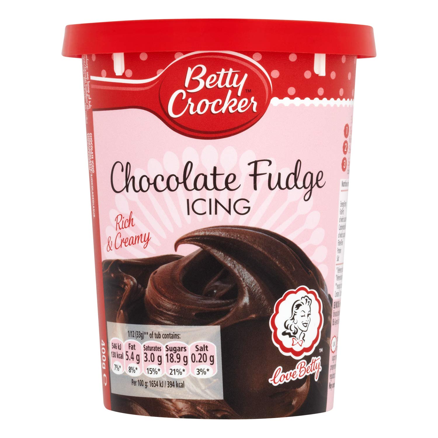 Chocolate Fudge Icing 400g - Glaseado de tarta con chocolate y caramelo Naty Shop pasta de azúcar
