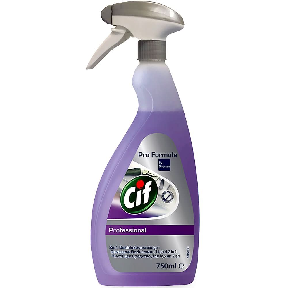 Cif professional - Detergente desinfectante 2 en 1 de 750 ml Detergenti Nati Shop