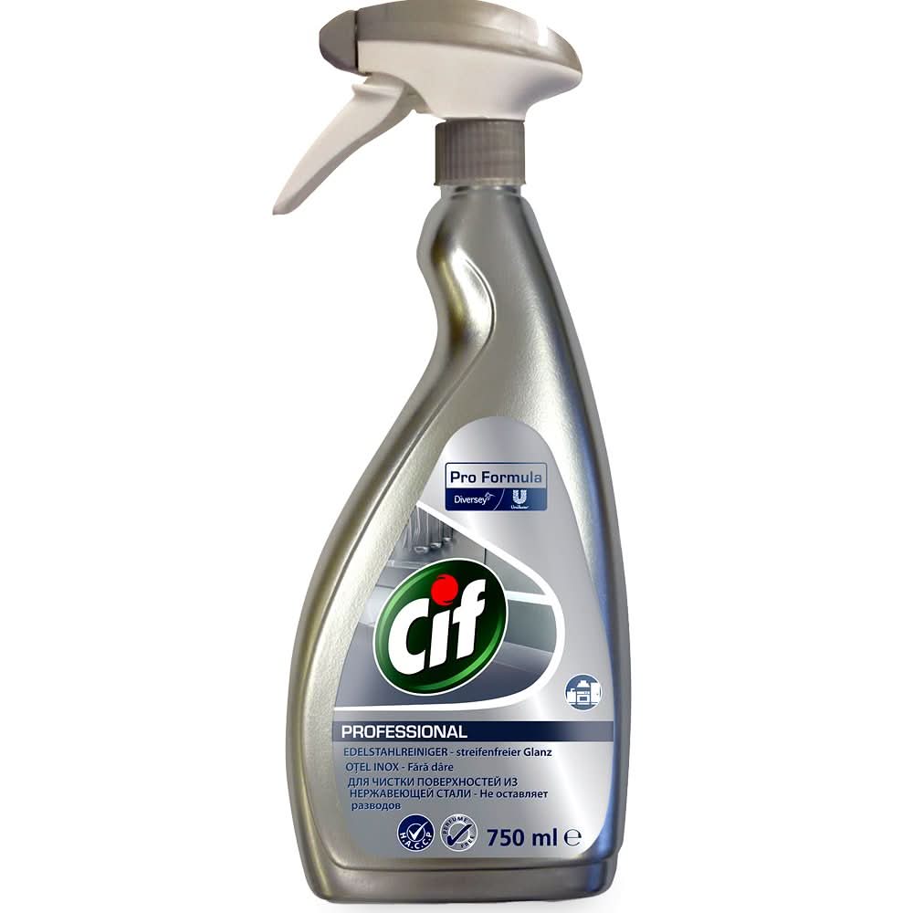 Cif profesional - ventanas y acero inoxidable 750 ml Detergenti Nati Shop