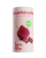 Cerezas amargas liofilizadas BUAH® | Cerezas amargas enteras como snack o para muesli | Sustituto ideal de los dulces | Vegano y sin azúcares añadidos | 135g Naty Shop productos deshidratados Título predeterminado