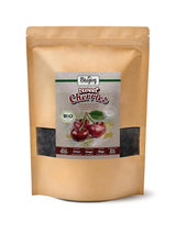 Biojoy cerezas dulces secas (500 g), deshuesadas y sin azufre Naty Shop productos deshidratados 1 kg (1 pack)