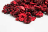 Cerezas liofilizadas 100g - Cerezas amargas liofilizadas - Frutos secos liofilizados - Cerezas amargas secas en rodajas - Perfecto para repostería, decoración, muesli y postres Productos deshidratados Naty Shop