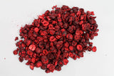Cerezas liofilizadas 100g - Cerezas amargas liofilizadas - Frutos secos liofilizados - Cerezas amargas secas en rodajas - Perfecto para repostería, decoración, muesli y postres Productos deshidratados Naty Shop