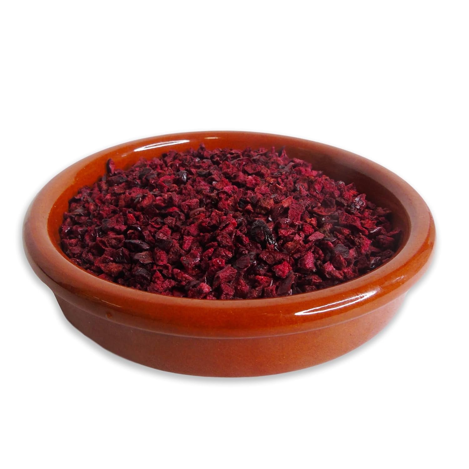 Cerezas liofilizadas trozos 100g - Frutas liofilizadas - Frutas secas liofilizadas - Cerezas amargas desecadas - Perfecto para repostería, decoración de tartas, snacks, muesli y postres Productos deshidratados Naty Shop
