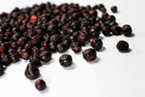 Grosellas negras liofilizadas 250g - Frutas liofilizadas - Frutas secas liofilizadas - Grosellas negras secas para repostería, muesli, decoración de tartas, postres Productos deshidratados Naty Shop