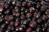 Grosellas negras liofilizadas 250g - Frutas liofilizadas - Frutas secas liofilizadas - Grosellas negras secas para repostería, muesli, decoración de tartas, postres Productos deshidratados Naty Shop
