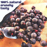 Grosellas negras liofilizadas | Grosellas secas 100% naturales | Sin azúcares añadidos Dulces liofilizados saludables | Frutas liofilizadas Frutas liofilizadas Productos deshidratados Naty Shop