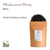 Grosellas negras ecológicas sin azúcar - Grosellas secas Bayas frutales - ideal para hornear Grosellas Frambuesas Té Grosellas negras Grosellas negras secas Productos deshidratados Naty Shop