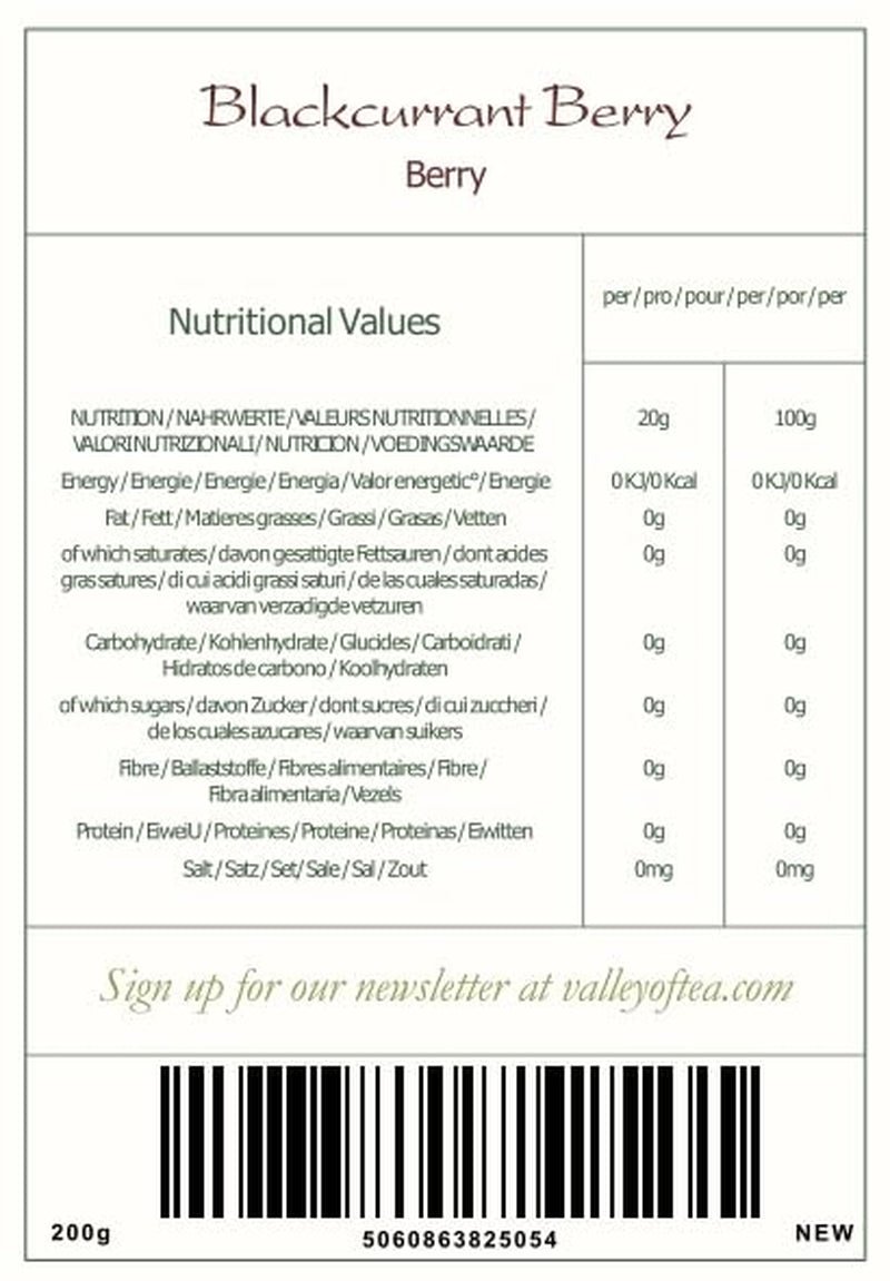 Grosellas negras ecológicas sin azúcar - Grosellas secas Bayas frutales - ideal para hornear Grosellas Frambuesas Té Grosellas negras Grosellas negras secas Productos deshidratados Naty Shop