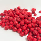 Grosellas rojas enteras liofilizadas 100g - Frutas liofilizadas - Frutas secas liofilizadas - Grosellas para repostería, decoración de tartas, snacks, muesli, postres Productos deshidratados Naty Shop