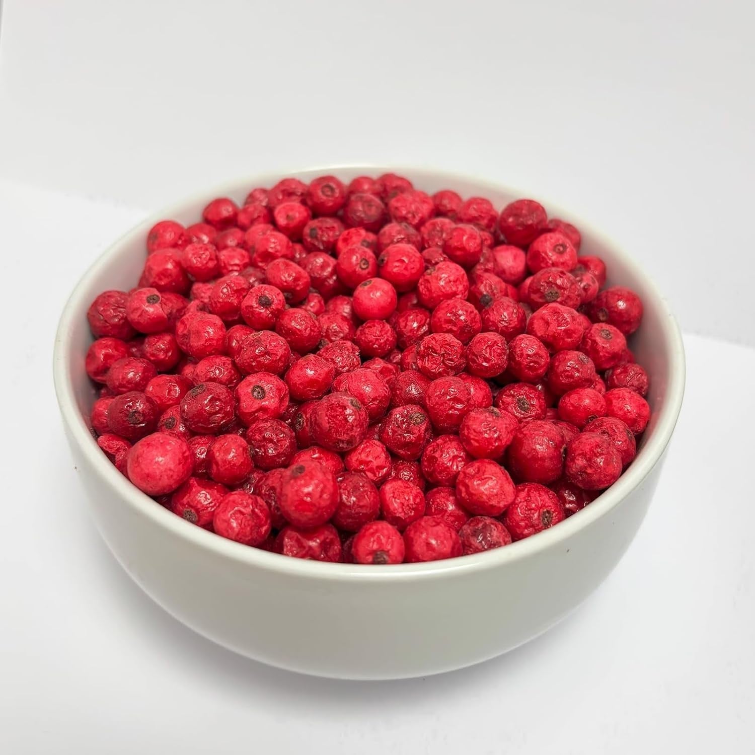 Grosellas rojas enteras liofilizadas 100g - Frutas liofilizadas - Frutas secas liofilizadas - Grosellas para repostería, decoración de tartas, snacks, muesli, postres Productos deshidratados Naty Shop