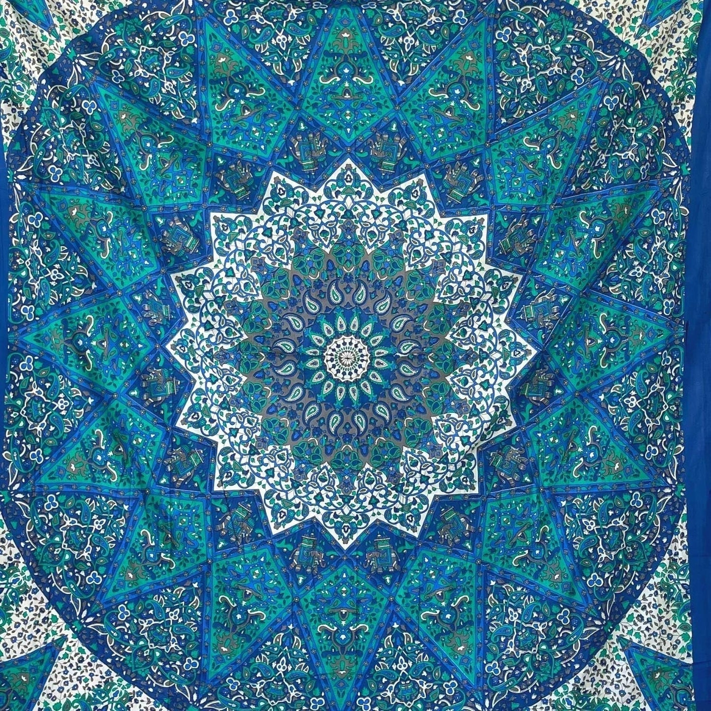 Momomus Alfombra Grande Picnic Manta Playa Fina Repelente Hogar - Accesorios y Decoración Naty Shop Azul 230L X 210B Cm