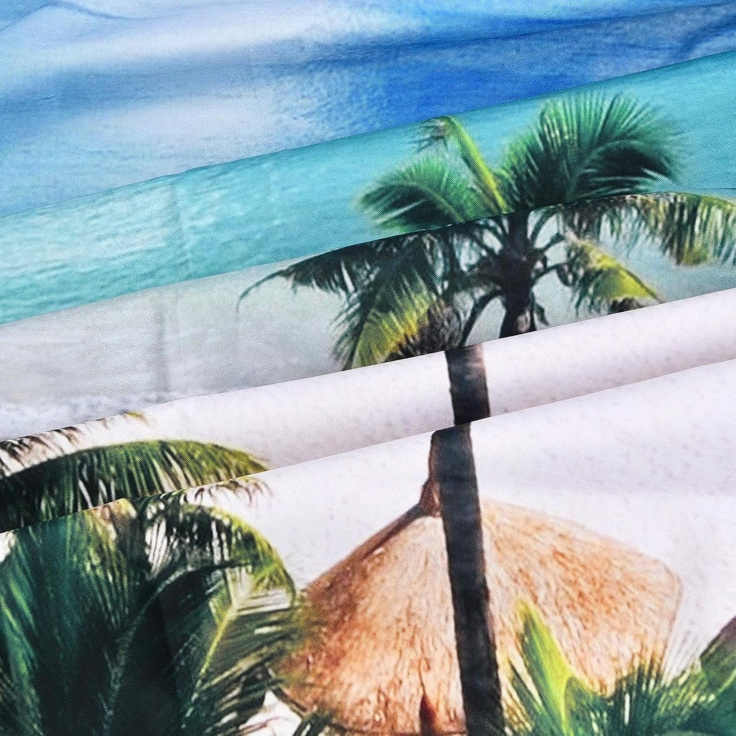 Tapiz alfombra ventana estetica poliéster playa grande Hogar - Accesorios y Decoración Naty Shop