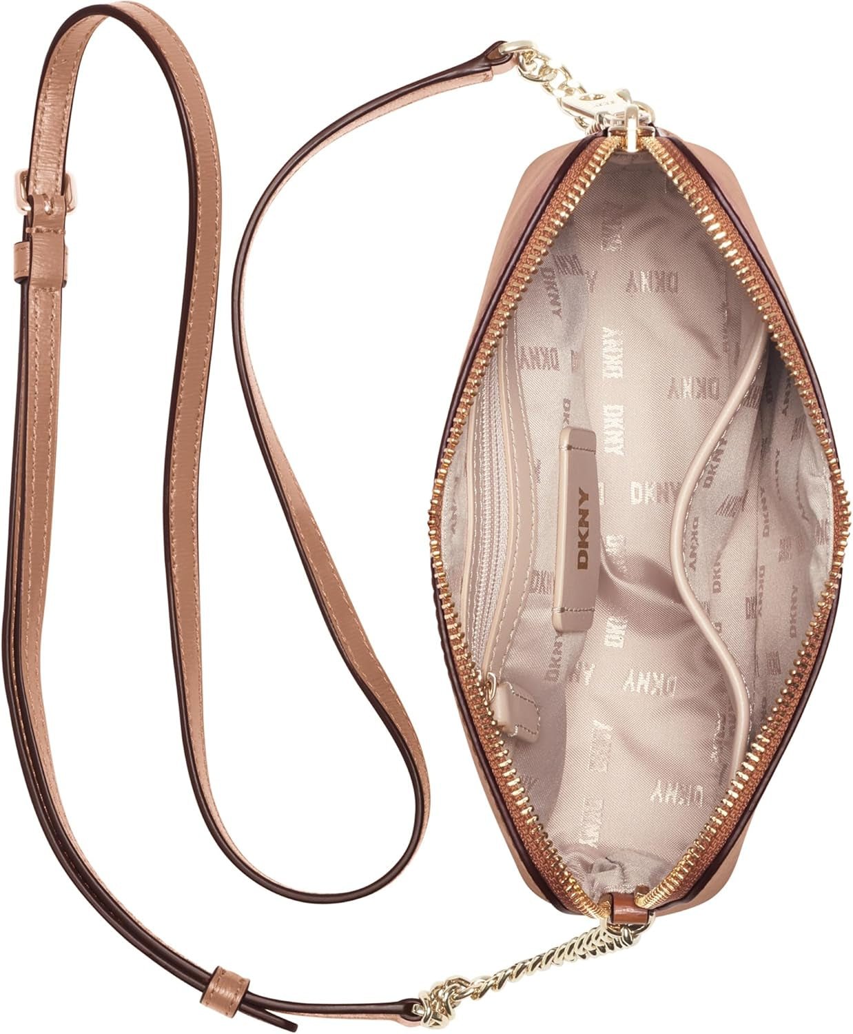 DKNY Bolso bandolera Bryant para mujer, Anacardo, talla única EU Bolsos Mujer Naty Shop