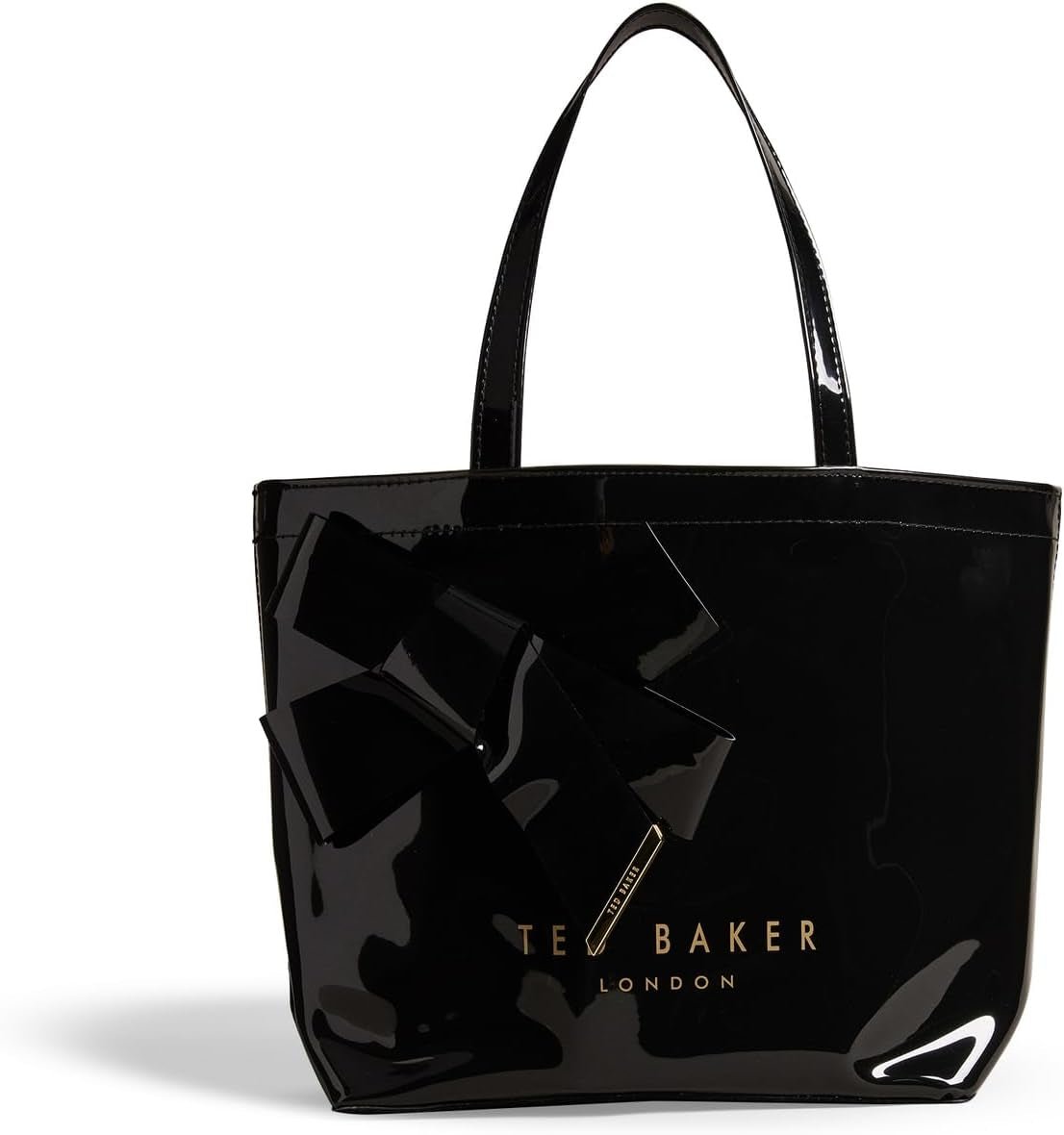 Ted Baker Nikicon Bolsos Shopper Con Lazo De Vinilo Mujer Naty Shop Black