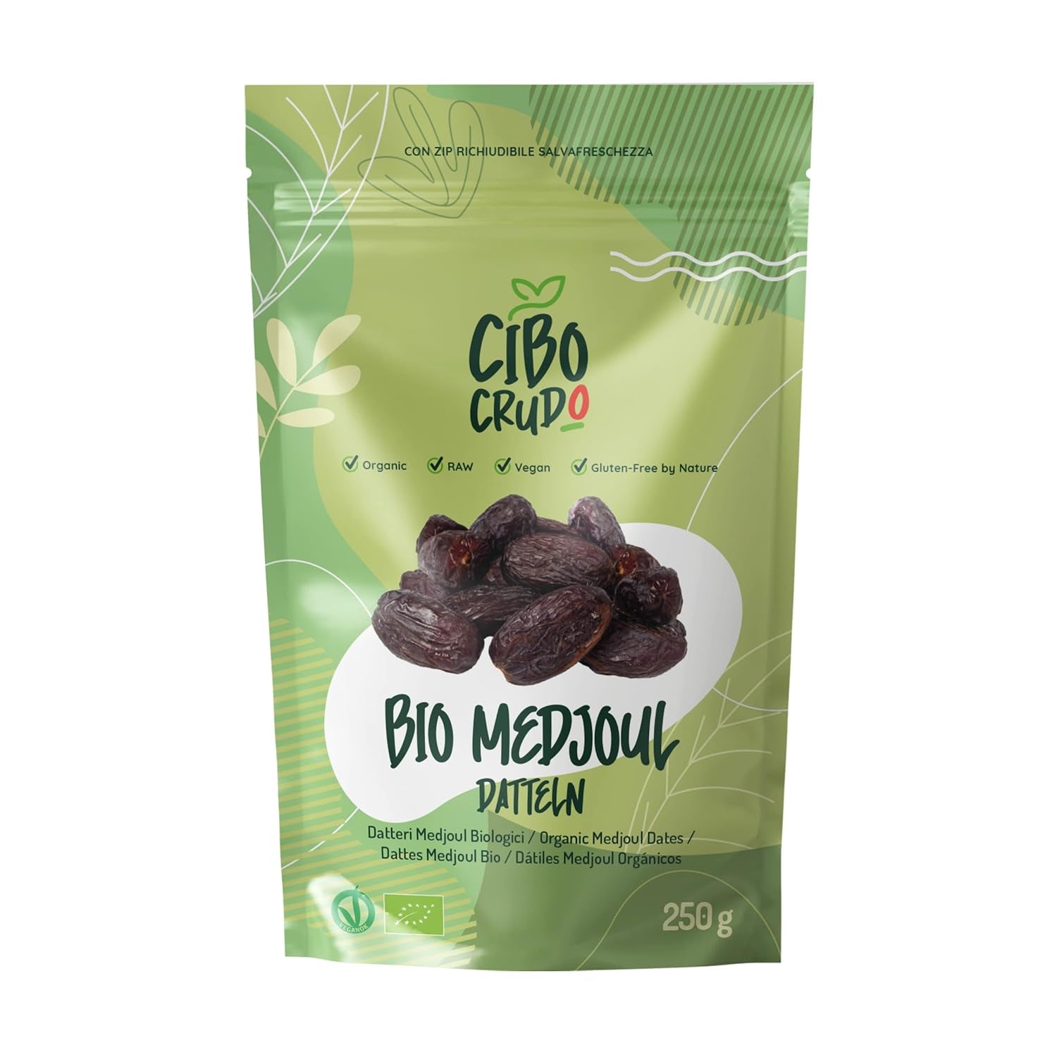 Dátiles sin semillas Deglet Nour Bio - 500g. Dátiles secos orgánicos naturales Deglet Nour. Dátiles secos. Productos deshidratados Naty Shop 250G Dátiles Medjool